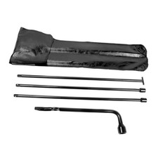 Spare Tire Tool Kit with Spare Tire Jack Handle and Wheel Lug Wrench