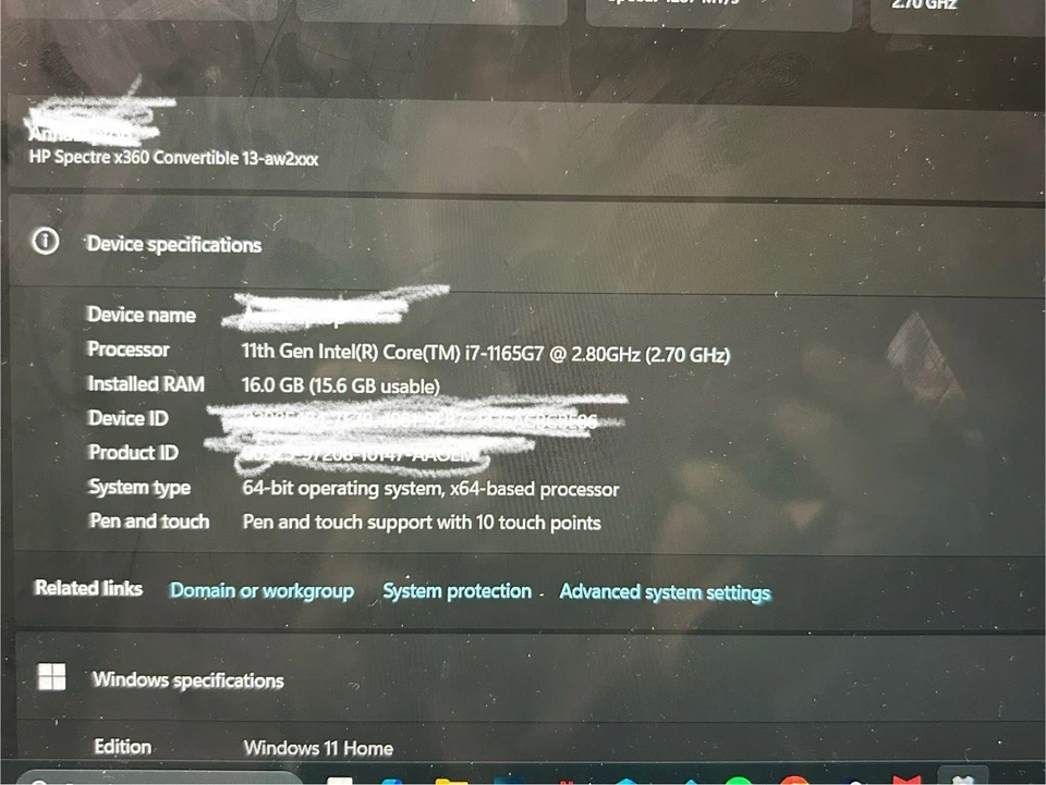 HP Spectre X360 Laptop - Image 4 of 4