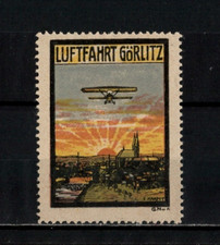 K&Uuml;NSTLER KRAFFT FLUG AERO 1910 Reklamemarke Aschenputtel Vignette Reklamemarke