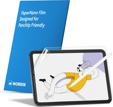 MOBDIK Paperfeel Screen Protector Compatible with iPad Mini 7 2024 A17 Pro ...