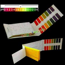 10 Pack PH Indicator Strips 1-14 Laboratory Paper Litmus Tester Urine Saliva US