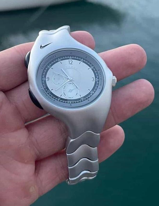 Nike Timing Watch – Silver | eBay