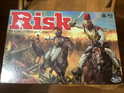#ad Risk The Game of Strategic Conquest Board Game Hasbro NEW amp; FACTORY SEALED $19.95