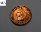 1908 Indian Head Penny Cent ~ Gem BU (red) ~ Four Diamonds ~ ZI416