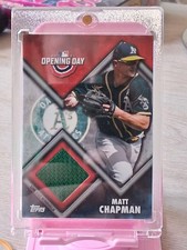 Topps 2021 Opening Day Relics Matt Chapman Oakland Athletics Relic #ODR-MCH