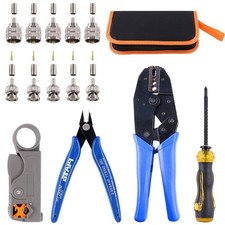 Tool Set Coaxial Cable, Coaxial RF Crimper Connector  Cable c...