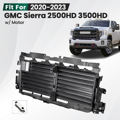 For 2020-2023 GMC Sierra 2500HD 3500HD Front Radiator Grille Shutter w/ Motor