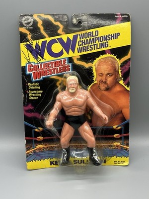 OSFTM WCW Autographed Signed Kevin Sullivan Black Trunks Series 1 1995 Figure