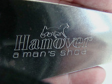 VTG Hanover Shoes Metal Advertising Shoe Horn Promotional Gift Collectible