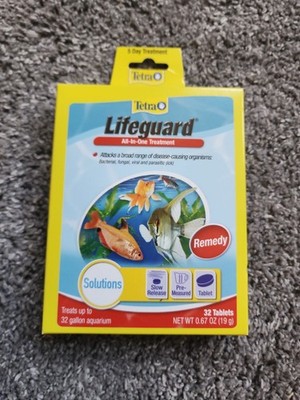 Tetra Lifeguard All-In-One Treatment Tablet Fish Medication 32 Tablets
