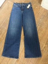 Mavi Gold Luxury Denim Paloma Mid Rise Women’s Jeans W25 L30 Dark Blue NWT