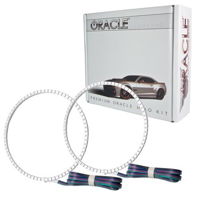 LED Fog Light Halo Ring Lights ColorSHIFT For 2010-2012 Mustang - GT Grill Fogs