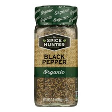 Poivre Moulu Médium Bio 1,7 Oz (Caisse De 6) Par Spice Hunter