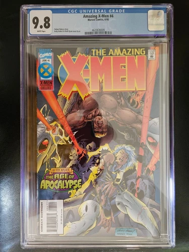 Marvel Comics Amazing X-Men # 4 June 1995 CGC Grade Of 9.8 Comic Book Nicieza