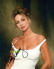 DEBRA DEBBE DUNNING REPRINT AUTOGRAPHED 8X10 PHOTO SIGNED CHRISTMAS MAN CAVE