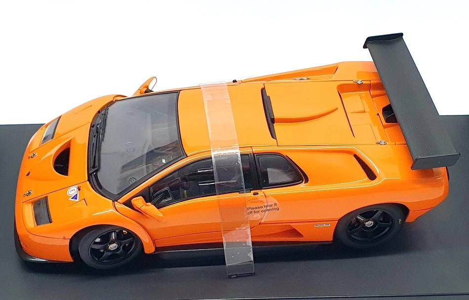 Autoart 1/18 Scale Diecast 74523 - 2001 Lamborghini Diablo GTR - Orange — 第 4/4 张图片