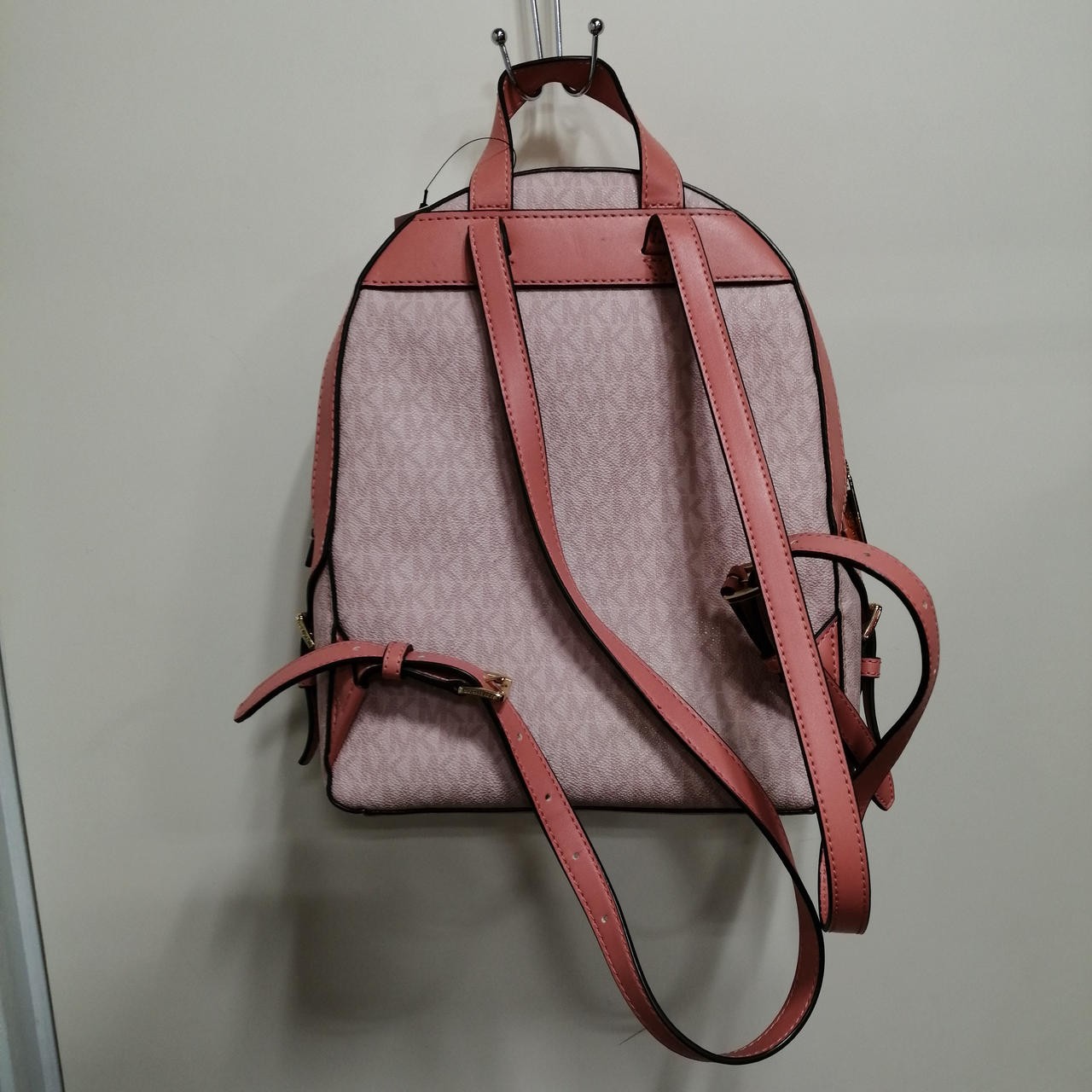 Backpack Model Mk Pattern Coral Pink Michael Kors… - image 2