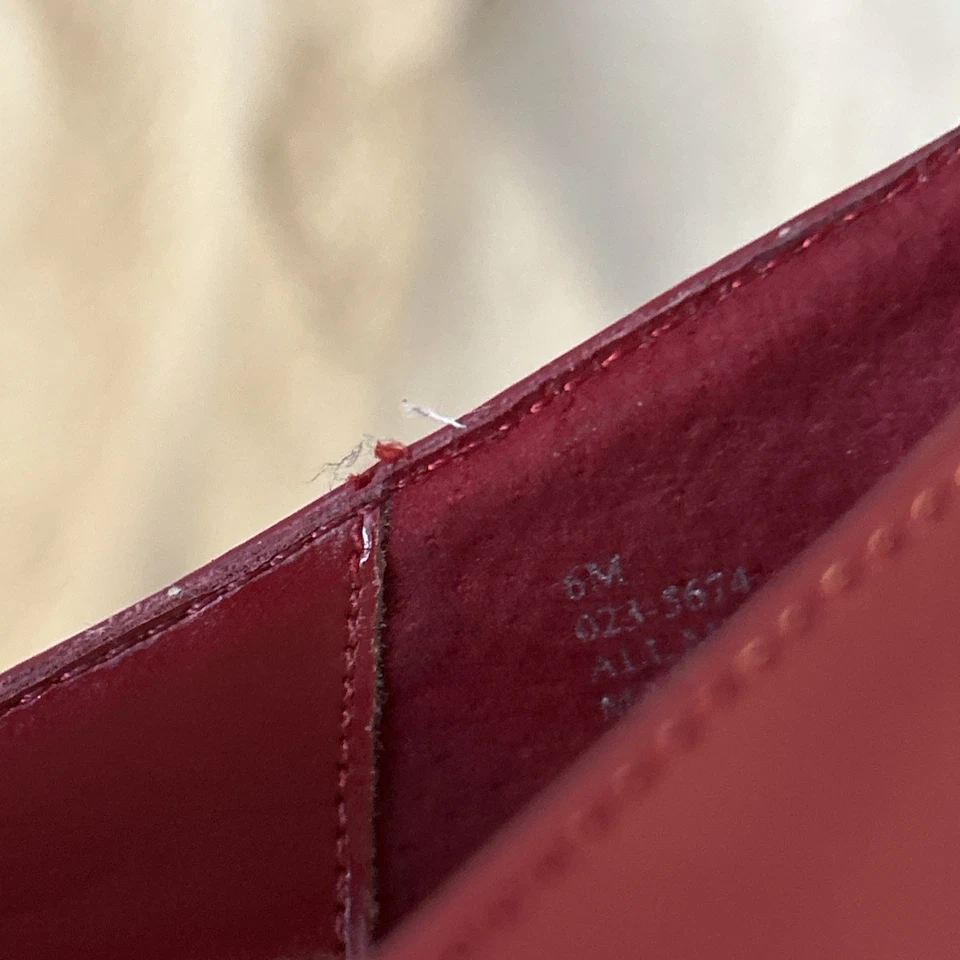 Tacones Worthington Peep Toe rojos talla 6 Foto 4 de 4