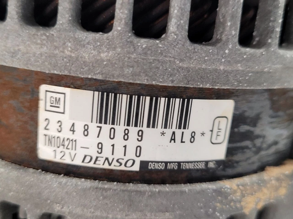 2015-2020 CHEVROLET SUBURBAN 1500 генератор переменного тока 150 ампер вариант KG4 23487089 - Изображение 3 из 4