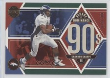2022 Panini Legacy Decade of Dominance Green /100 Shannon Sharpe #DD-5 HOF 15qg
