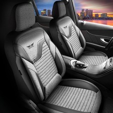 Pkw Sitzbezüge passend für Hyundai i30 in Grau-Schwarz Pkw Sitzbezüge passend für Hyundai i30 in Grau-Schwarz
