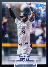 Brenton Doyle • 2025 Topps Stadium Club • Blue Foil • #23 • Rockies