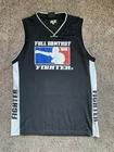 Full Contact Fighter UFC Sean Sherk Jersey Tank Top Size Large Autographed MMA