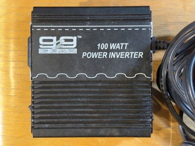 g2g Gear 100 Watt DC To AC Power Inverter - Fused - Car or Other DC Power Source
