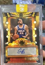 2025-26 Topps Three - Next Feature Signatures Johni Broome #NF-JBR Gold /10 