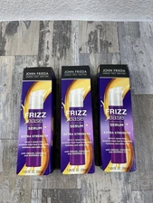 John Frieda Frizz Ease Serum Extra Strength 1.69 oz Argan Coconut (Lot Of 3)