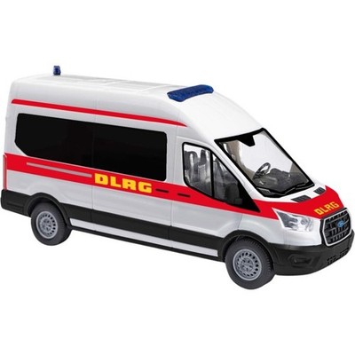 Busch 54505 H0 Ford Transit 2014 Bus, DLRG H0 + Neu