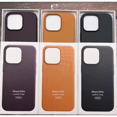 New Original Leather Case with MagSafe For iPhone 13 Pro