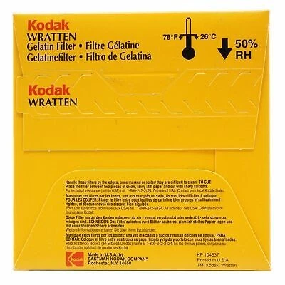 Kodak No. 82C Wratten Gelatin Filter 75mm x 75mm - Image 3 of 3