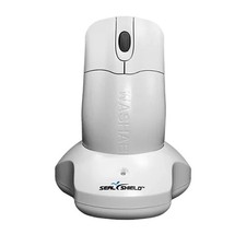 NEW Seal Shield STWM042WE Wireless Medical Mouse and Charging Base - Washable