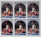 1990-91 NBA Hoops Sam Vincent #223 (6) Card Lot - Michael Jordan In Jersey #12