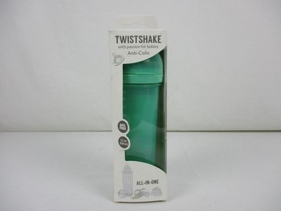 Twistshake Anti-Kolik-Babyflasche Grün 330ml