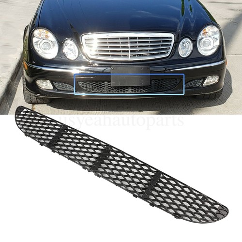 Front Bumper Center Cover Mesh Grille E Class For Mercedes W211 E320