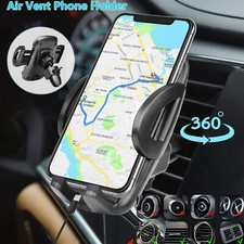 Universal Rotate Car Mount Holder Air Vent Stand Cradle For Mobile Cell Phones