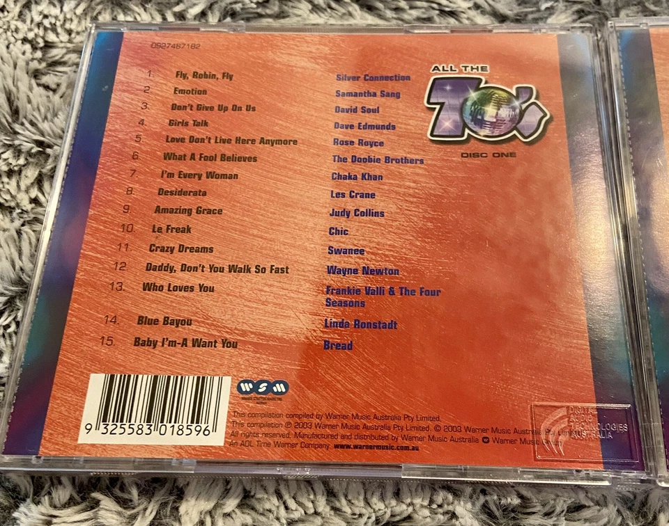All The 70’s Various Artists 3 CD Set Australia Import  - Image 3 of 4