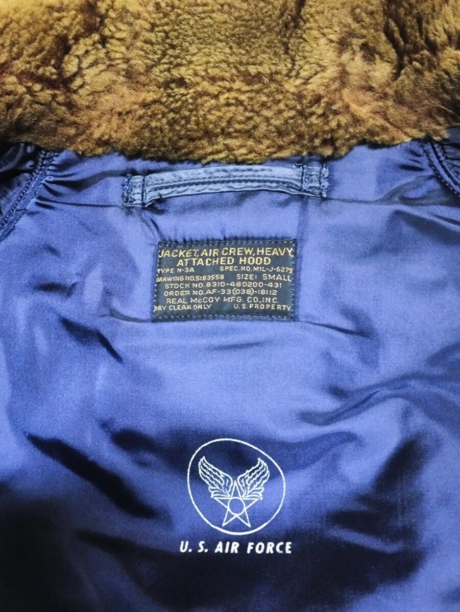 Used The Real McCoy's N-3 A Flight Jacket Size S Navy | eBay Used The Real McCoy's N-3 A Flight Jacket Size S Navy | eBay