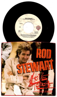 Rod Stewart, Love Touch, Warner Bros 7'',7-28668, 1986 in original Picture Sleeve