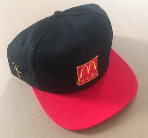 TRAVIS SCOTT McDonalds SMILE snapback 
