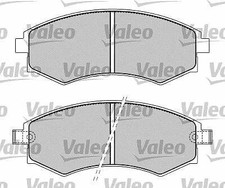 Jeu de 4 plaquettes de frein  VALEO - 598574