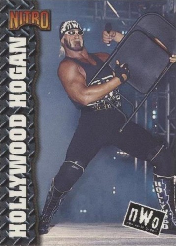 Hollywood Hulk Hogan Smash N Slam Wrestlers NWO WWF Toy Biz 1999