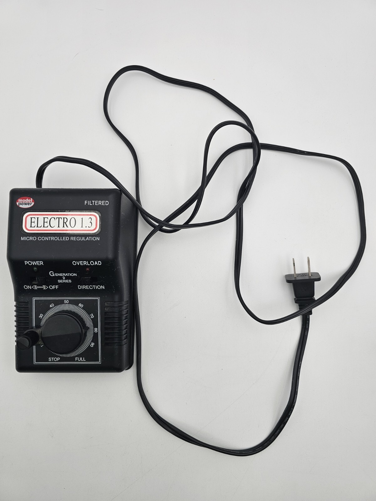 MODEL TRAIN POWER PACK FOR HO AND N SCALE Electro 1.3 3800 120v 60hz