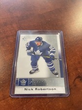 2020-21 SP Authentic Top Performers Nick Robertson Toronto Maple Leafs #TP-NR