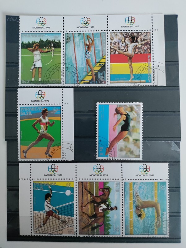 1976 Paraguay Stamps(Olympics-Montreal'76),CTO,NH,OG