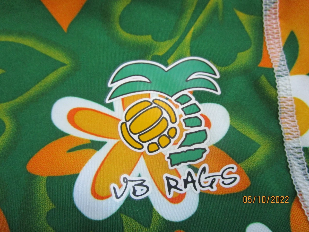 VB Rags Volleyball Shorts Coolmax Lining Micro Polyester Lycra S Waist 16 Side 9