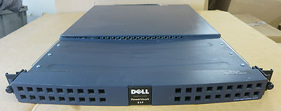 Dell PowerVault 51F 8-Port High Speed Fibre Channel Switch - OHNE Netzteile