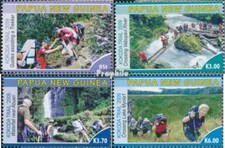 Timbres papouasie-nouvelle-guinée 2009 Mi 1432-1435 (complète edition) neuf avec